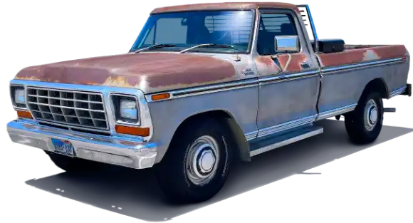 Old Truck for removal junk car